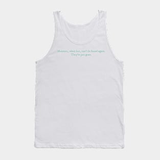 The Summer I Turned Pretty book quote Tank Top